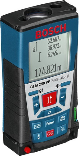 Glm 250 Vf Medidor De Distancia Laser 250m Bosch