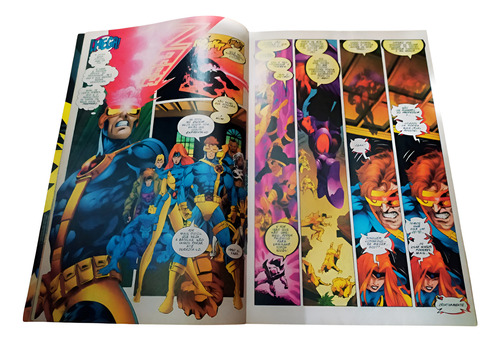 Gibi Massacre X-men Edição Especial - Editora Abril Em Português Formato Americano, 1998, Capa Mole (Usado)