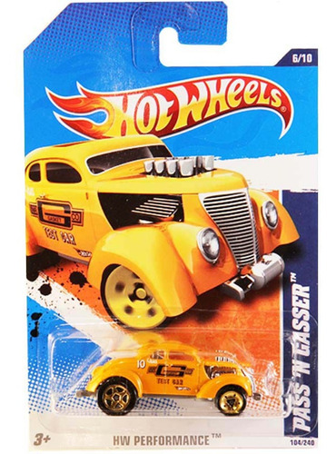 Hot Wheels #6/10 - Pass 'n Gasser - 1/64 - R7529