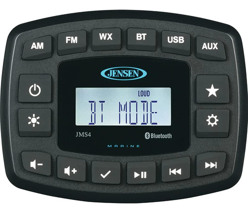 Jensen Jms4rtl Compact Bluetooth Am / Fm / Usb / Wb Estéreo