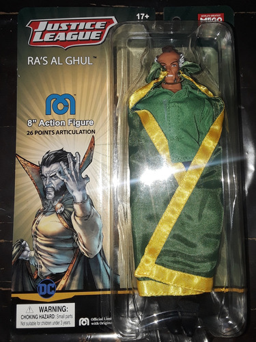 Figura De Ra's Al Ghul Villano De Batman. Dc Comics