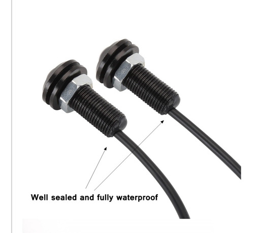 Luz Led Placa 18mm 12v 3w Ojo Aguila Tornillo Exploradora
