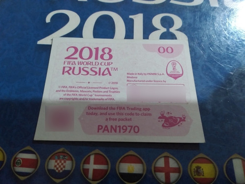 Imagen 4 de 4 de Figurita 00 Del Mundial Rusia 2018