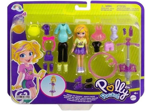 Muñeca Polly Pocket Ready To Dance Party Pack Mattel