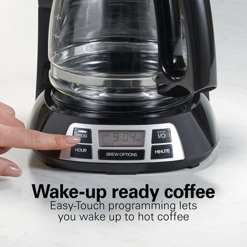 Cafetera Programable Hamilton Beach Brew 12 Tazas Renewed (Reacondicionado)