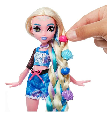 Monster High Muñeca Lagoona Blue Set De Juego Día De Spa