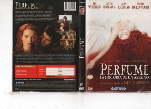 Perfume La Historia De Un Asesino - Dvd Original - Mcbmi