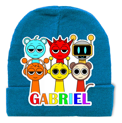 Gorro Lana Chase Paw Patrol Personalizado Niños