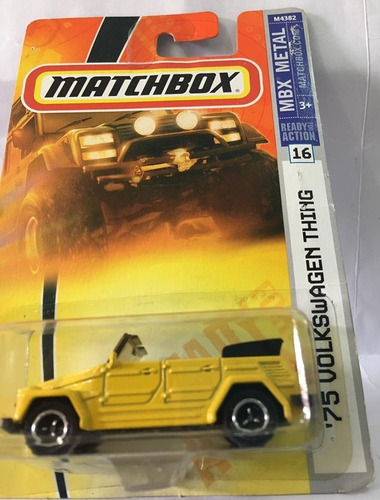 Matchbox Volkswagen 75 Thing 1ra Edición 2008 Hw 1/64