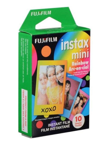 Livro Filme Instax Mini Rainbow 10 Fotos - 705034046