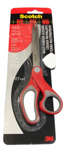 Tijeras Inoxidables 3m Scotch Multiusos Escolar Oficina 17cm