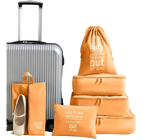 Imagen 9 de 10 de Organizador De Viaje Valija Accesorio Estuche Ropa Neceser