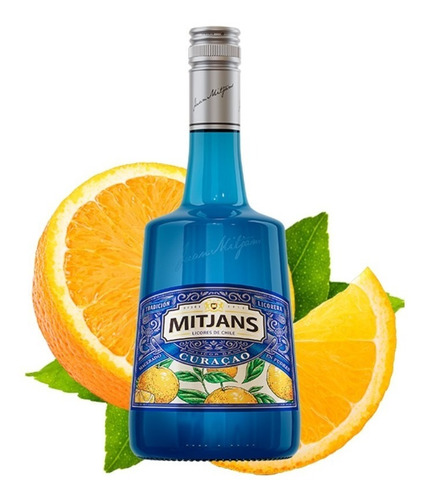 Licor Mitjans Curacao 750cc