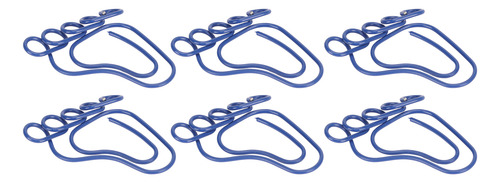 Clips De Papel Con Forma De Pie, 100 Unidades, Antideslizant
