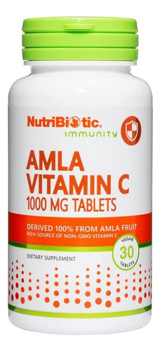 Vitamina C 1000 Mg Nutribiotic - U - Unidad A $7489