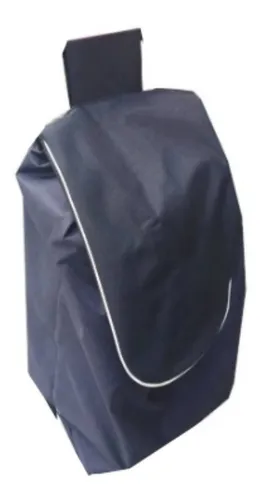 Bolsa de carrito de compras de 37 L con bolsillo lateral, bolsa de repuesto  para carrito de compras, repuesto para bolsa de carrito de compras (color