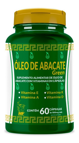 Imagem 1 de 5 de Abacate Softgel 1000mg 60cps Macrophytus