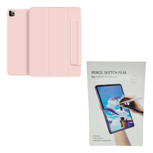 Capa iPad Pro 12.9 Magnética + Película Fosca Sensação Papel