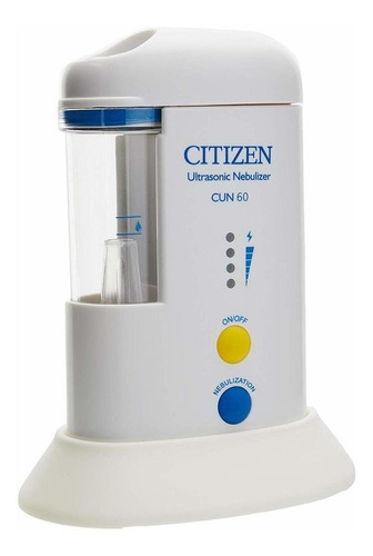 Nebulizador inalámbrico ultrasónico Citizen CUN60 blanco y azul