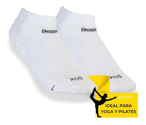 Media Sox ® Antideslizante Yoga Pilates Caña Corta Da106c