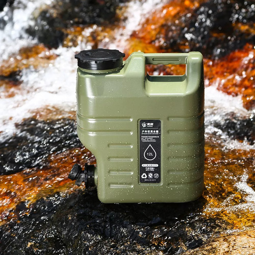 Balde Para Acampamento, Verde-escuro B