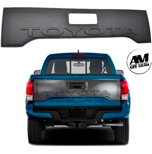 Moldura Aplique Panel De Cajuela Toyota Tacoma Trd 2016 2022