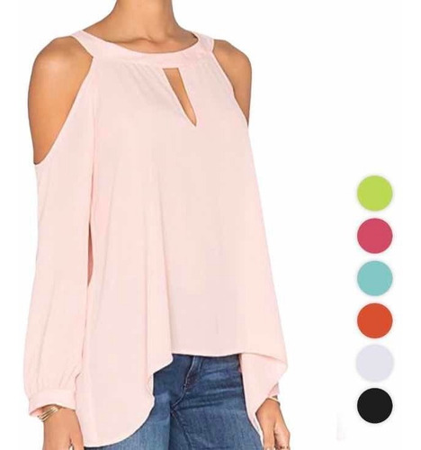 Imagen 8 de 9 de Blusas Camisas Talla Peqña Grande Plus Strech Moda Imp Gorda