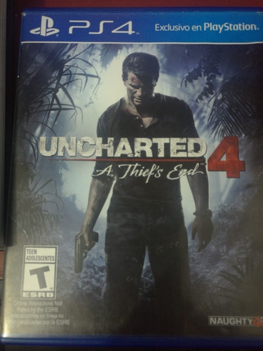 Juego Ps4 Uncharted 4