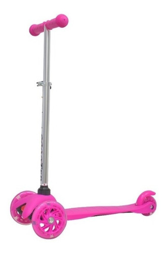 Imagen 2 de 5 de Monopatin Extensible 3 Ruedas Juliana Con Luces Led Hasta50k