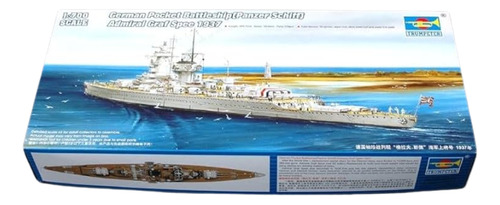 Graf Spee 1/700 Barco Maqueta Para Armar Trumpeter 5773 Acor