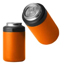 Comprar Porta Latas Térmico 12oz Diler Funda Cubrelatas De 355 Ml Porta Latas Refresco Y Cerveza Frías Color Naranja