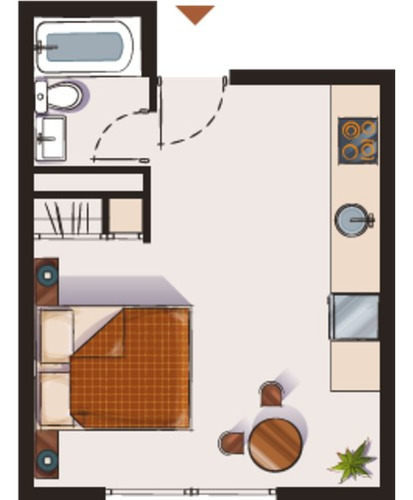 Edificio Nueva Valdés Vista Poniente Piso 8