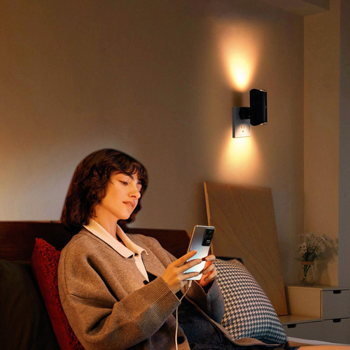 Lámparas Nocturnas Con Sensor De Movimiento Para Enchufar En
