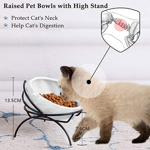 Cuenco De Gato Cuencos De Cerámica Para Comida Para Gatos