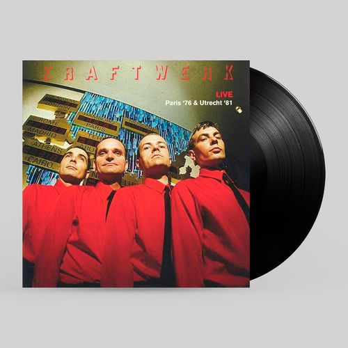Kraftwerk - Live Paris '76 & Utrecht '81 / Lp (bootleg)