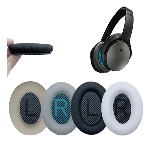 Almohadillas Para Audífonos Bose Qc35, Qc35ii, Qc45