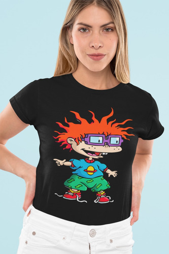 Camiseta Retro Rugrats Aventuras En Pañales Carlitos