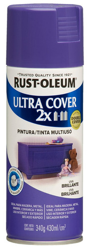 Aerosol Ultra Cover 2x Uva Brillante Rust Oleum 340gr Sibaco