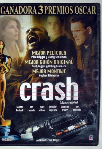 Dvd - Crash Ganadora De 3 Oscars