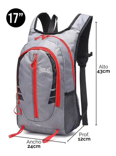 Mochila Running Bici Everlast Impermeable Unisex C/