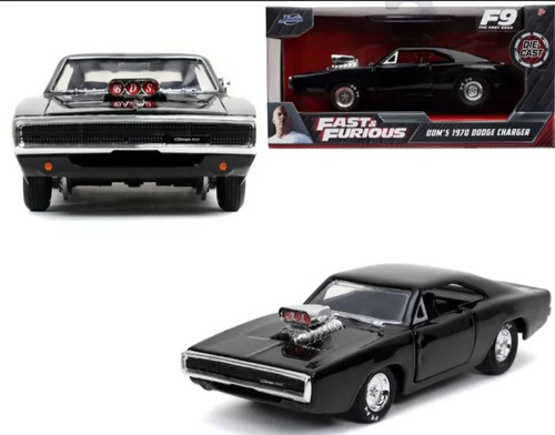 Carro Auto Jada Dodge 1970 Charger Dom Fast & Furious 1/32