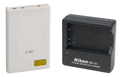 Cargador Nikon Mh61 P530 + Bateria Nikon Original En-el5