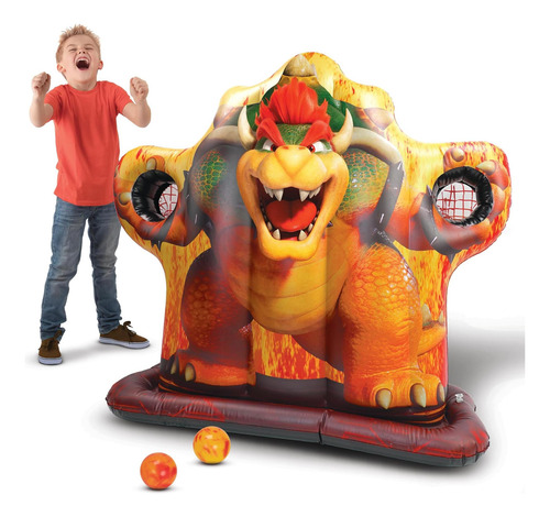 El Super Mario Bros Juego Deportivo Inflable De Bowser De O