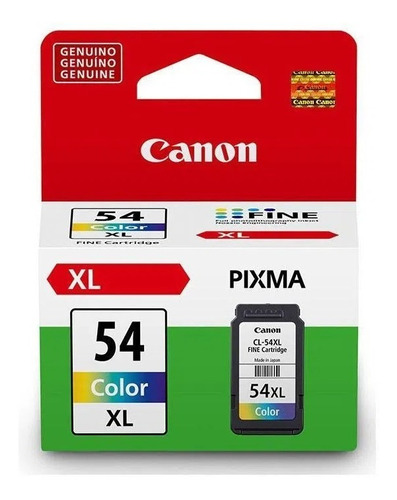 Cartucho Color Para Canon E401 E201 E3110 E3111 | Ref Cl-54 