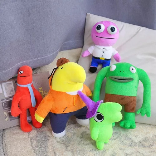 A Ab For 5 Juguetes De Peluche Smiling Friends Con Sombrero