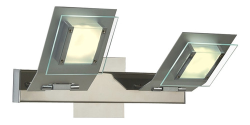 Aplique 2luces Led Moderno High Power 24 Watts Luz Neutra