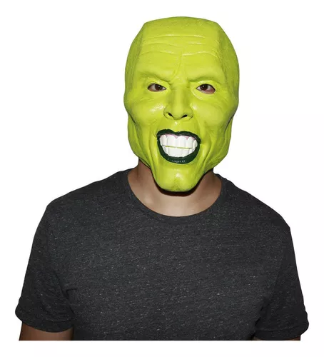 la Máscara' Verde Látex Máscara Jim Carrey Película Disfraz Loki