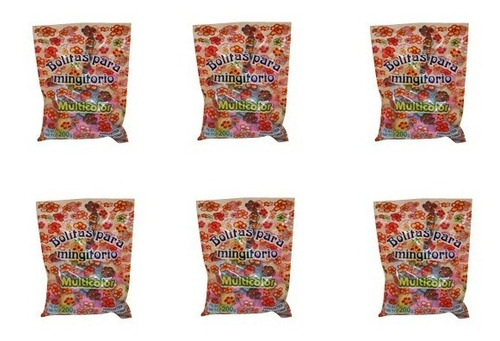 Pastilla Mingitorio Multicolor 200grs, Pack X6u. (cod. 2636)