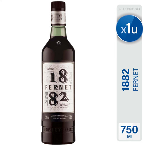 Aperitivo 1882 Fernet Original - Mejor Precio