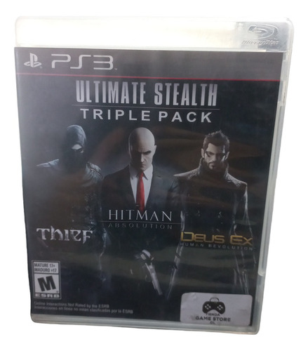 Imagen 2 de 3 de Hitman / Deus Ex / Thief Pack 3 En 1 - Ps3 Fisico Original